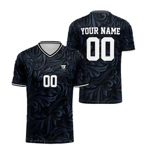 เสื้อฟุตบอลสั่งทำคุณภาพดีที่สุด - ผ้าตาข่ายโพลีเอสเตอร์ 100% ระบายอากาศได้ดี แห้งเร็ว สั่งทำสี โลโก้ ได้ตามต้องการ สำหรับผู้ใหญ่ทุกเพศ - Product Image 4