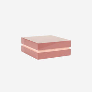 Caja de Joyería de Laca Hecha a Mano Sostenible, Color Rosa Pálido, Organizador de Almacenamiento de Dos Tonos, Regalo Elegante, Venta al Por Mayor, Proveedor B2B, OEM - Product Image 2