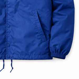 Chaqueta Deportiva Impermeable con Logotipo Personalizado, 100% Algodón, Talla Grande, Ajuste Sólido, Cortavientos para Hombre, Traje Deportivo para Exteriores - Product Image 2