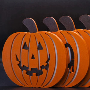Pumpkin Shape <b>Drink</b> <b>Coaster</b> Ideal For Table Protection Daily Use Home Decor Stylish Kitchen And Dining Accessory From India - Product Image 1