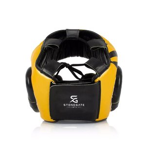 Protège-tête de boxe réglable léger et respirant en cuir avec logo personnalisé pour hommes et femmes, entraînement 2026 - Product Image 2