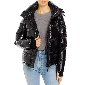 <b>Women</b> Breathable Cotton Puffer Jacket Plus Size 2026 New <b>Spring</b> Autumn Ultra Lightweight Packable Hooded <b>Coats</b> Custom Wholesale - Product Image 3