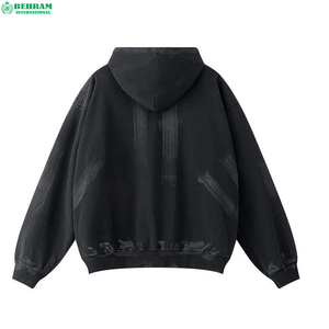 New Arrive Custom logo Heavy Weight <b>Vintage</b> Pullover Hoodie Men Acid Washed <b>Oversized</b> Plus Size Hoodies & <b>Sweatshirts</b> - Product Image 1