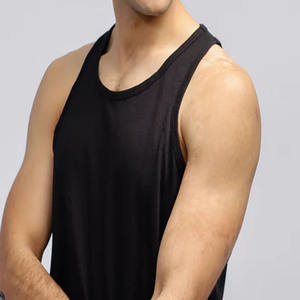 Camiseta sin Mangas para Hombre, Negra, de Primera Calidad, Último Modelo, Diseño Nuevo, Personalizable, Transpirable, Talla para Adultos, para Gimnasio y Entrenamiento - Product Image 4