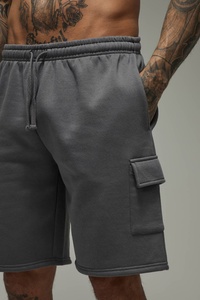 Pantalones Cortos Deportivos de Alta Calidad, Elásticos en 4 Direcciones, Totalmente Personalizables, Transpirables, con Bolsillos Tipo Cargo, de Algodón, para Hombre, Estilo Urbano de Verano - Product Image 6