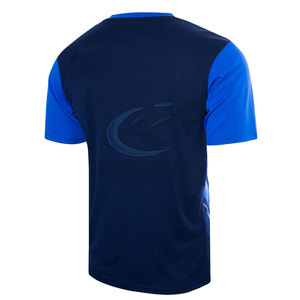 High Quality Breathable Summer Soccer Jersey with Short Sleeve 100% Polyester Smooth Texture for Men - Product Image 3