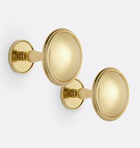 Stylish Brass Round cabinet back plate <b>knob</b> with drawer <b>knobs</b> back plate Customizable colour & <b>copper</b> brass door <b>knobs</b> - Product Image 1