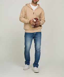 Cotton Hoodies for Men Full Zip up Mens Hoodies With Custom Logo Heavy Weight Zip Hoodies for Men - Product Image 5