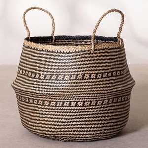 Wholesale prices seagrass laundry storage <b>basket</b> home organization top quality sea grass <b>baskets</b> - Product Image 1