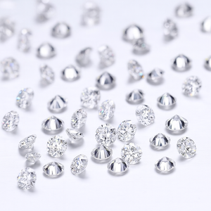 เพชรขนาด 1.80 มม./2 มม. สี DEF ความสะอาด VVS/VS รูปทรงกลม ไม่ได้รับการรับรอง สำหรับทำเครื่องประดับ เพชรสำหรับฝังข้าง - Product Image 2