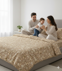 Juego de Sábanas de Hotel con Estampado de Rayas, Tamaño King, Cómodas, Sábana Ajustable, Sábana Plana, Fundas de Almohada, Microfibra de 400 Hilos para Todas las Temporadas - Product Image 2