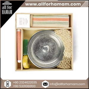 Ensemble de bain traditionnel avec bol de hammam et bol traditionnel pour collection d'accessoires de salle de bain traditionnels - Product Image 6