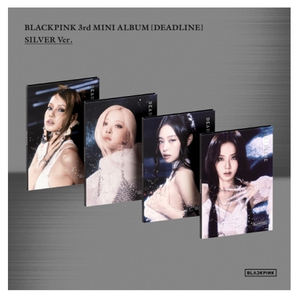 BLACKPINK 3ème mini-album [DEADLINE] SILVER Ver. Musique CD-Pop en langue coréenne pour tous les âges - Product Image 1