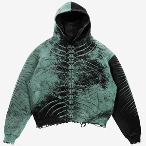 Sudadera con Capucha Eyre Sport Wear, Personalizada, de Alta Calidad, Estilo Vintage, con Hombros Caídos, Transpirable, Moda Urbana - Product Image 1