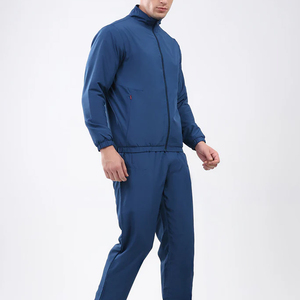 Men Tracksuit Heavyweight Men's Acid Washed Winter Tracksuit <b>Set</b> <b>Colour</b> Block Hooded Tracksuits With Embroidered Logo - Product Image 4