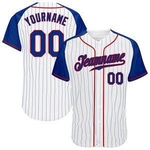 Camiseta de béisbol personalizada para mujer, blanca con rayas azules, cuello en V, manga corta, transpirable, ajustada, con estampado sublimado, nombre del equipo 00 - Product Image 3