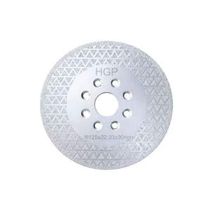 Disco Abrasivo de Diamante HGP de 105mm, 115mm, 125mm, 150mm, 180mm, 230mm para Porcelana, Cerámica, Azulejos y Piedra, Sin Desportilladuras, Alta Eficiencia - Product Image 1