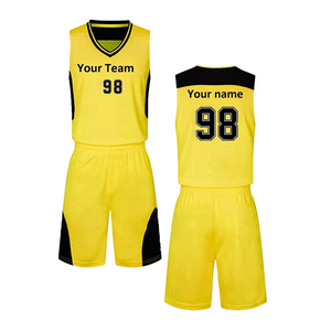 Conjunto de Uniforme de Baloncesto Transpirable Personalizado, Jersey para Estudiantes, Ropa Deportiva, Kit de Liga, Sostenible, BSCI, Venta al Por Mayor, 100% Poliéster - Product Image 5