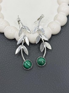 Amethyst <b>Stud</b> Earrings 925 <b>Sterling</b> <b>Silver</b> Plated Cute Design for Children & Women Gift Jewelry - Product Image 4