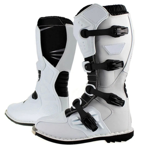 Bottes de moto en cuir personnalisées avec logo imprimé, grandes tailles, respirantes, imperméables et coupe-vent pour adultes – Meilleures ventes 2026 - Product Image 3