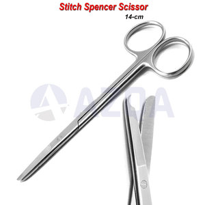 Stainless Steel Spencer Stitch Cutting Scissors Surgical Suture Removal Dental <b>Nurse</b> Precision Instrument - Product Image 5