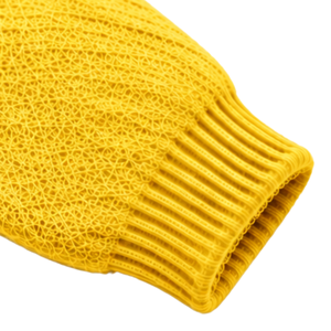 Suéter de punto texturizado con cuello redondo, puños y dobladillo acanalados, manga larga, informal, para otoño, colores personalizados, venta al por mayor - Product Image 4