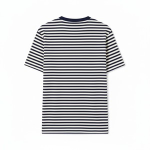 Camiseta Casual de Manga Corta para Hombre, Cuello Redondo, Algodón, Poliéster, Elastano, Corte Regular, Diseño Estampado Sólido, Transpirable, Ecológica, de Secado Rápido - Product Image 3