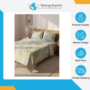 Le meilleur vendeur au monde propose un ensemble de draps en polyester imprimés sur mesure, écologiques et de qualité supérieure, 4 pièces, pour un usage domestique - Product Image 3