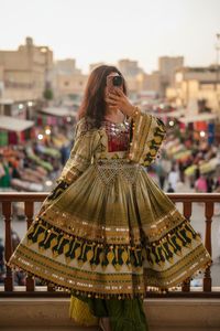 Robe afghane à faible MOQ pour mariage formel, respirante, à manches longues, style afghan, pour femmes, service OEM ODM - Product Image 4