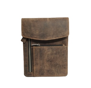 Crazy Horse Leather Crossbody Messenger Sling Shoulder Mobile Phone Bags <b>Purse</b> Cover Handbag Women's Exporter India Unisex 2026 - Product Image 1