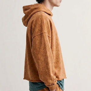 เสื้อฮู้ดดี้คุณภาพสูง ผ้าฝ้าย 100% แบบสั่งทำพิเศษ ทรงโอเวอร์ไซส์ ใส่ได้ทั้งชายและหญิง พิมพ์ลายตามต้องการ เนื้อผ้าถักทอระบายอากาศได้ดี เหมาะสำหรับฤดูหนาว เสื้อฮู้ดดี้ผู้ชาย - Product Image 2