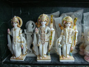 Estatua de mármol Ram, Darbar - Product Image 6