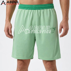 Pantalones Cortos Deportivos Flexibles para Hombre con Diseño de Malla, Ideales para Entrenamiento, Gimnasio y Actividades Deportivas Casuales de Verano - Product Image 5