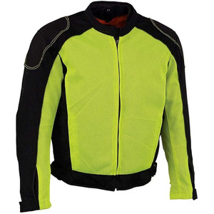 เสื้อแจ็คเก็ตมอเตอร์ไซค์ผู้ชายแบบผสมไนลอน/ตาข่าย พร้อมแผ่นป้องกัน - Product Image 1