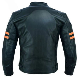 Nueva Chaqueta de Cuero para Motocicleta, Estilo Racing, Corte Ajustado, Estampada, Ignífuga, Personalizable, de Alta Calidad, Hecha en Pakistán - Product Image 2