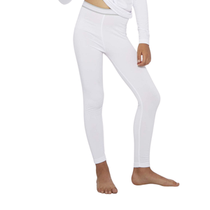 Leggings pour enfants en tricot 100% coton respirant, écologique, doux et extensible, vente en gros, fournisseur fabricant - Product Image 2