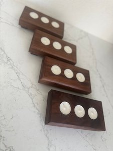 Walnut <b>Tea</b> <b>Light</b> candle Holder - Product Image 2