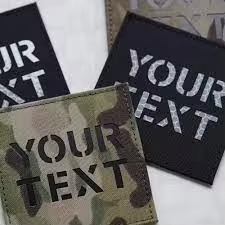 Top Hot Sell Custom Tactical Laser Cut <b>Patches</b> Badges Rectangle Sew-On IR Reflective Flags for Cloth Far Infrared <b>Backpack</b> <b>Patch</b> - Product Image 2