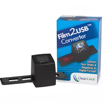 Escáner de Fotos y Documentos de Alta Resolución con Alimentación Automática, Conversor de Imágenes Digital Portátil para PC y Mac