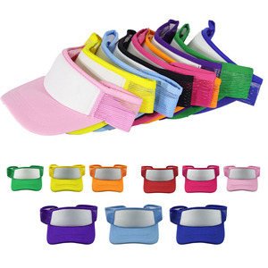 Casquette de sport rose personnalisée avec logo, visière en mousse respirante pour activités extérieures, football et course à pied - Product Image 1