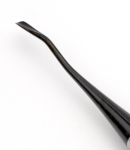 Proximator Large Mesial 4mm, instrument d'extraction dentaire à extrémité unique, en acier inoxydable chirurgical, pour ligament parodontal, ligne noire - Product Image 2