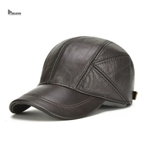 Gorra Trucker de Cuero Resistente para Hombre Relevo, con Cierre Ajustable, Estilo Casual - Product Image 1