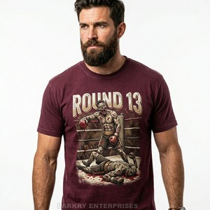 Camiseta Gráfica Vintage Personalizada para Hombre, Fabricante de Camisetas de Algodón con Estampado de Horror y Zombis, Ropa Urbana Resistente con Efecto Desgastado - Product Image 3