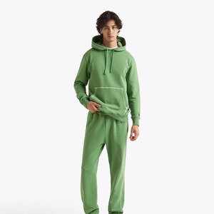 Conjunto Deportivo de Dos Piezas para Hombre, Sudadera con Capucha de Forro Polar, Estilo Casual, Oversize, Ropa Deportiva, Sudadera con Capucha de Primera Calidad para Correr - Product Image 1