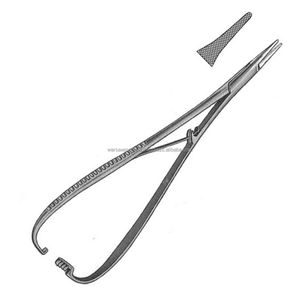HOT-SALE WARSAW Mathieu Needle Holder Stainless Steel Suture Surgical Instrument | needle holder - Product Image 2