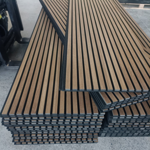 Paneles Acústicos Ecológicos Modernos, Altamente Efectivos en la Absorción del Sonido, Fibra de Poliéster, Materiales de Madera Maciza/MDF para Escuelas - Product Image 2