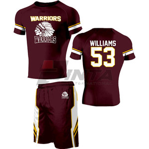 Diseña Tu Propio Uniforme de Fútbol Americano Personalizable y Transpirable de Manga Corta, Alta Calidad, 100% Poliéster - Product Image 4
