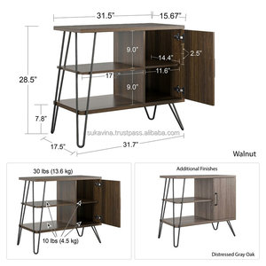 Librero Industrial con Estructura de Acero para Sala de Estar y Muebles de Apartamento, Fabricante OEM ODM de Vietnam - Product Image 3