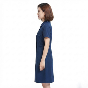 Robe de travail médicale professionnelle extensible pour infirmières - Product Image 4