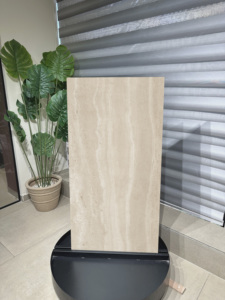Carreaux de porcelaine premium Reverso Sand |   Esthétique de la pierre naturelle de grès |   Finition mate |   60 × 120 cm - Product Image 3